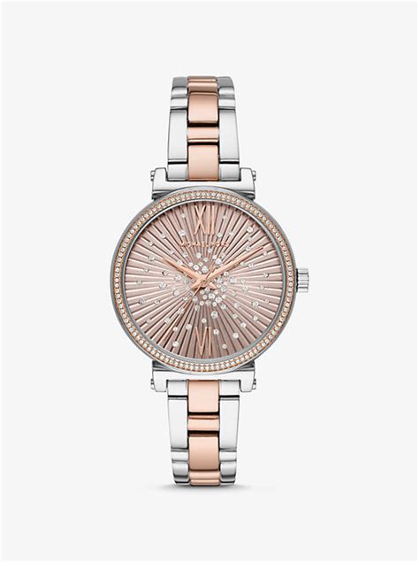 michael kors sofie chronograph 6569 watch|Sofie Pavé Two.